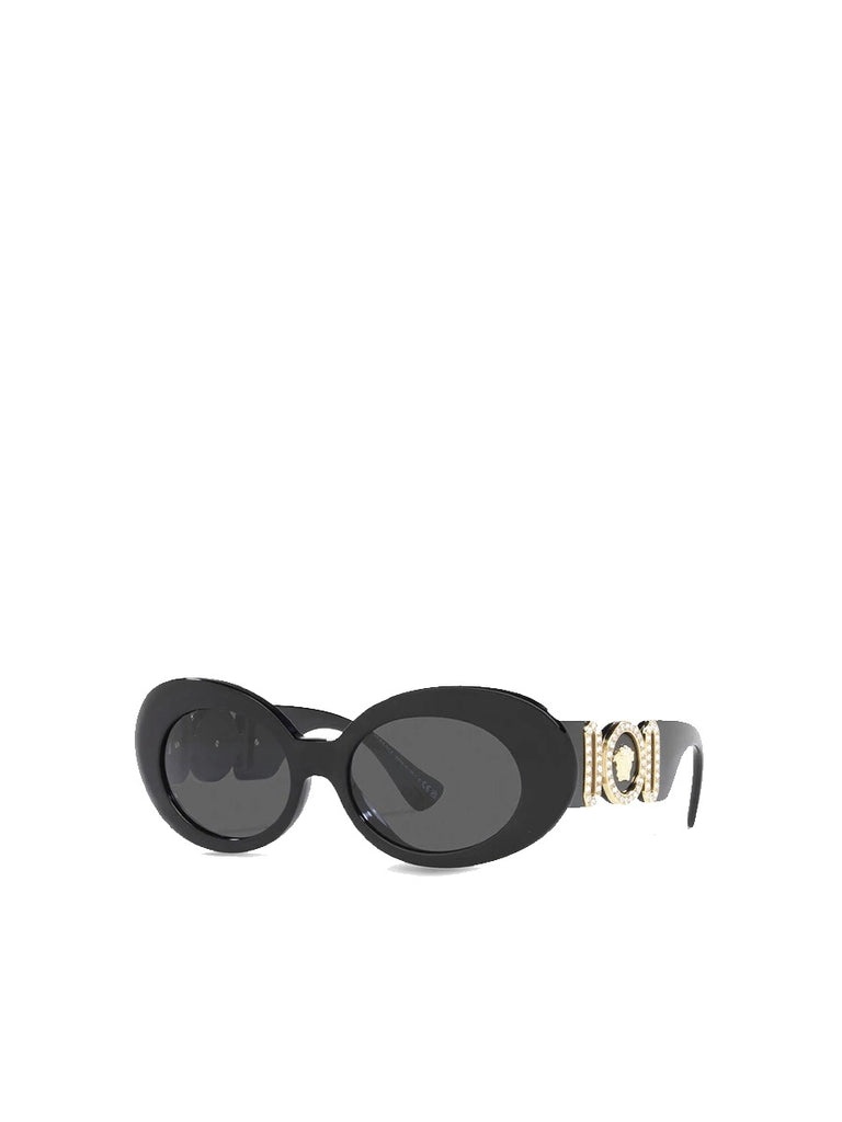 Medusa Biggie Oval Sunglasses O4426 in Black - 1