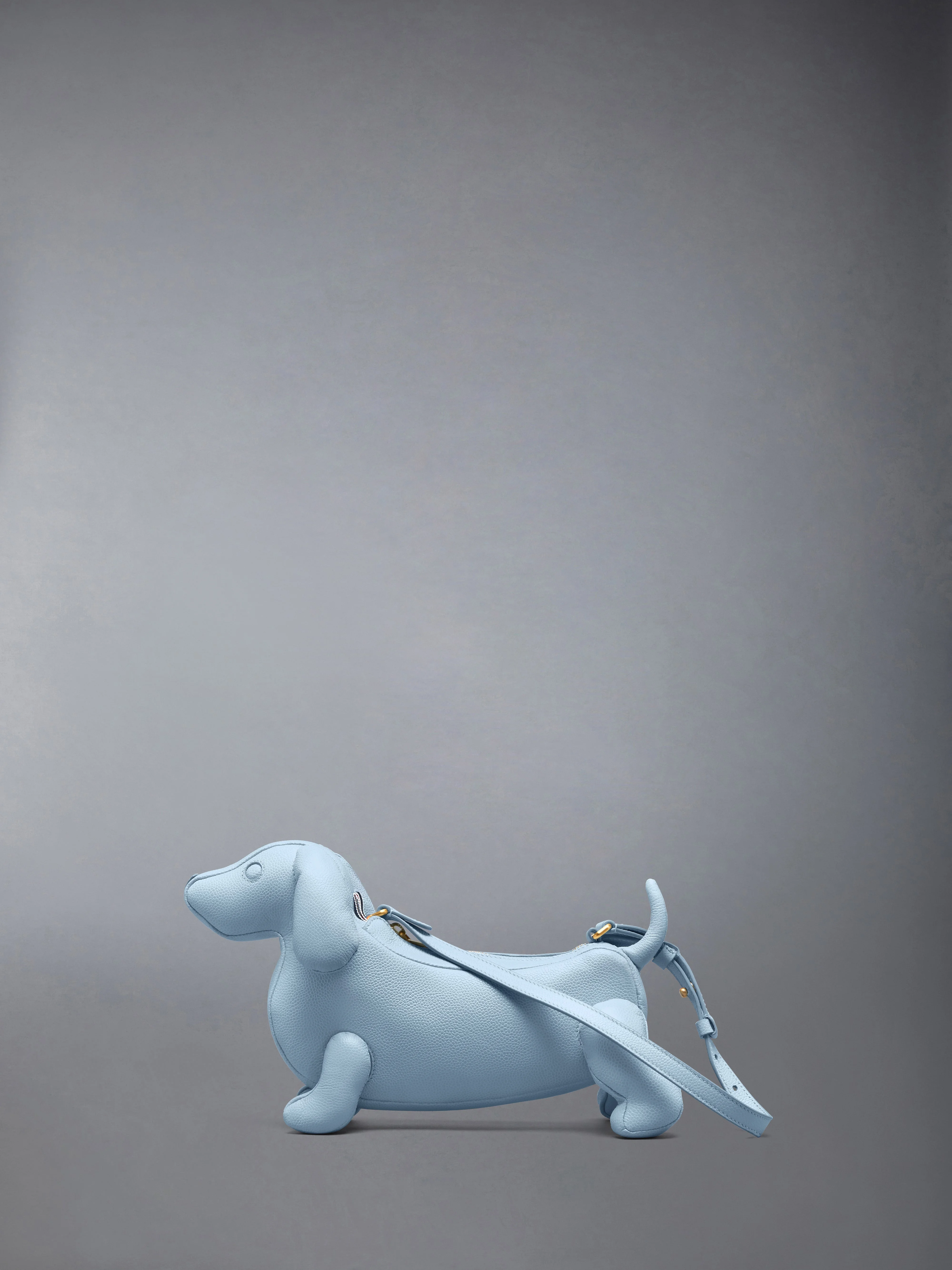 PEBBLE GRAIN HECTOR BAGUETTE BAG - 1