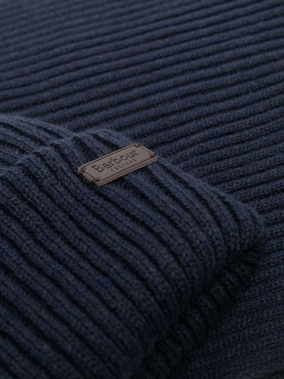 Barbour ribbed beanie set outlook