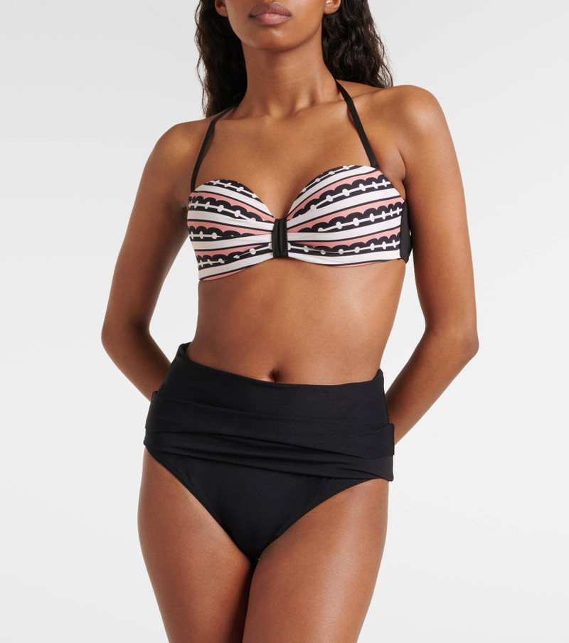 Max Mara Alaska printed bikini top outlook
