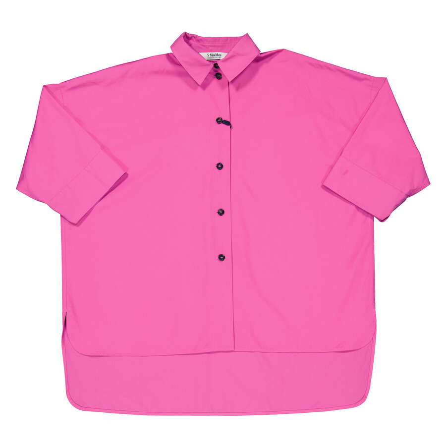 Max Mara Maia Cotton Poplin Shirt - 5