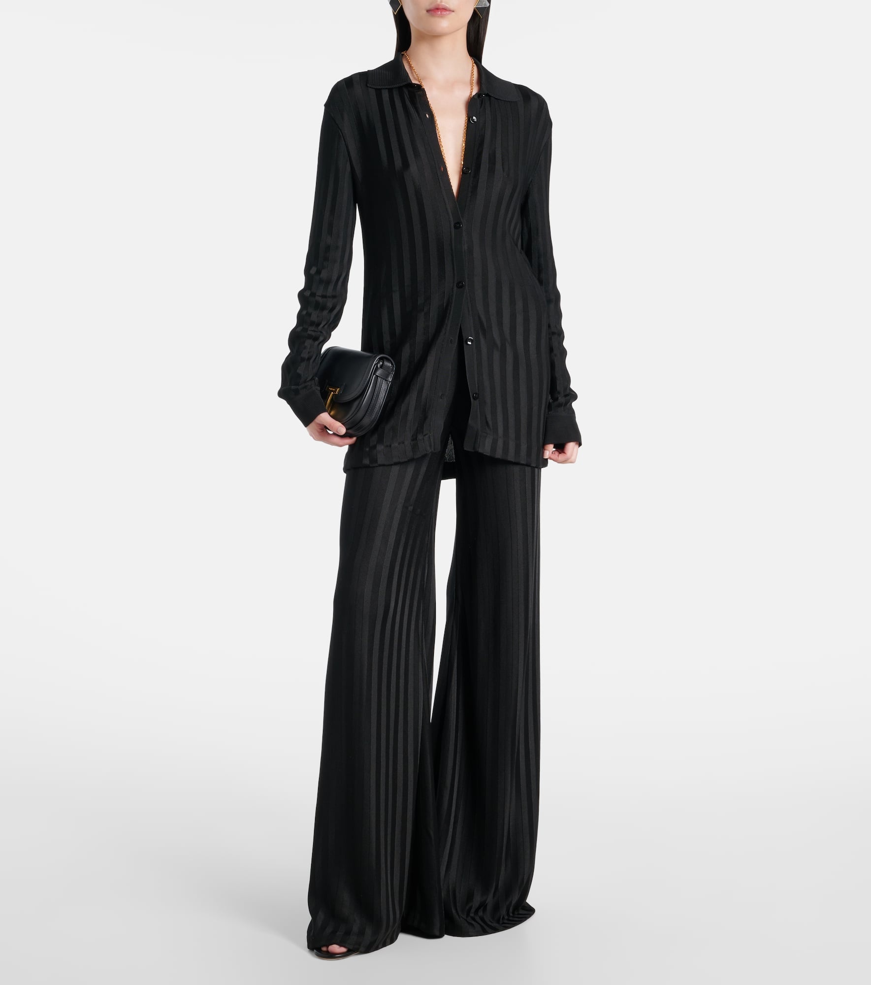 Knitted flared pants - 2