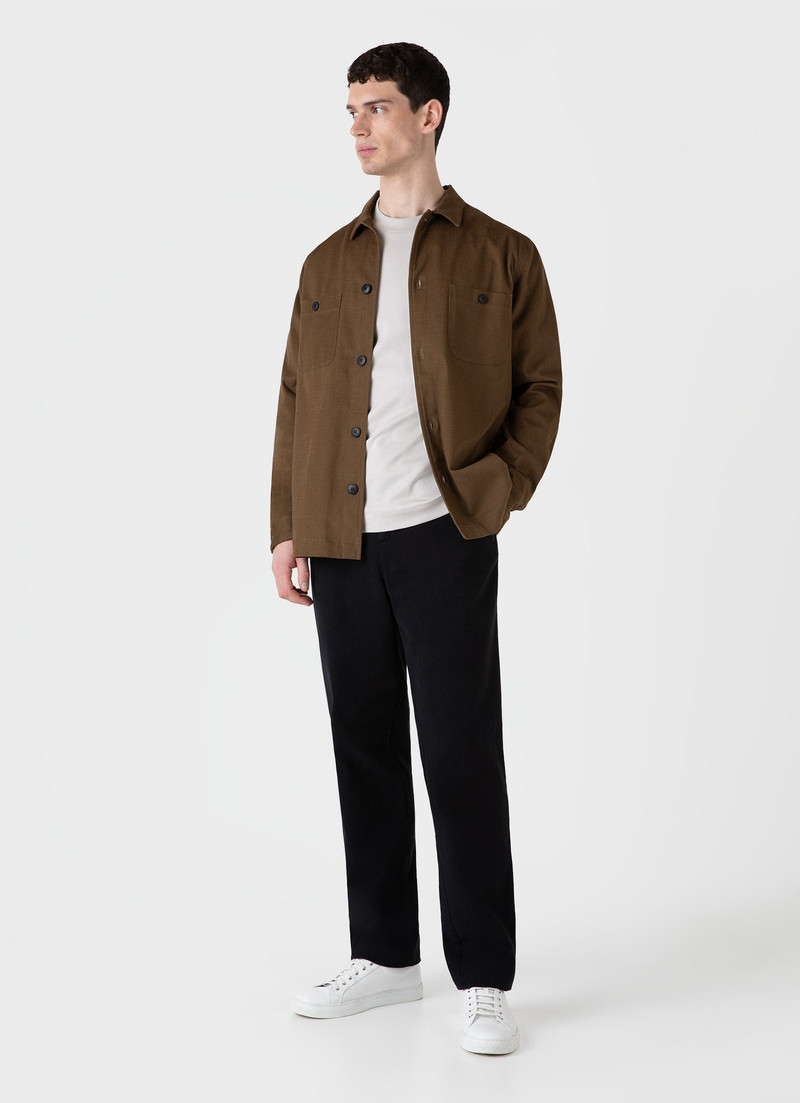 Sunspel Long Sleeve Heavyweight T‑shirt outlook