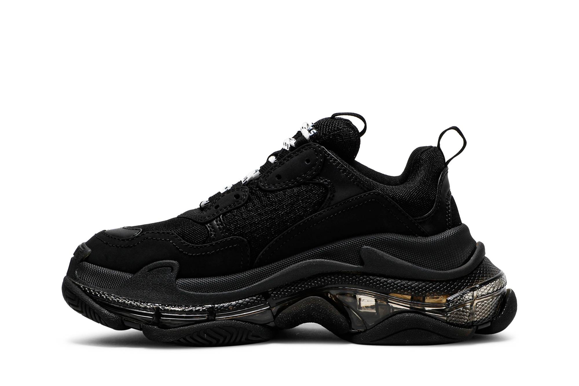 Balenciaga Wmns Triple S Sneaker 'Clear Sole - Black' - 3