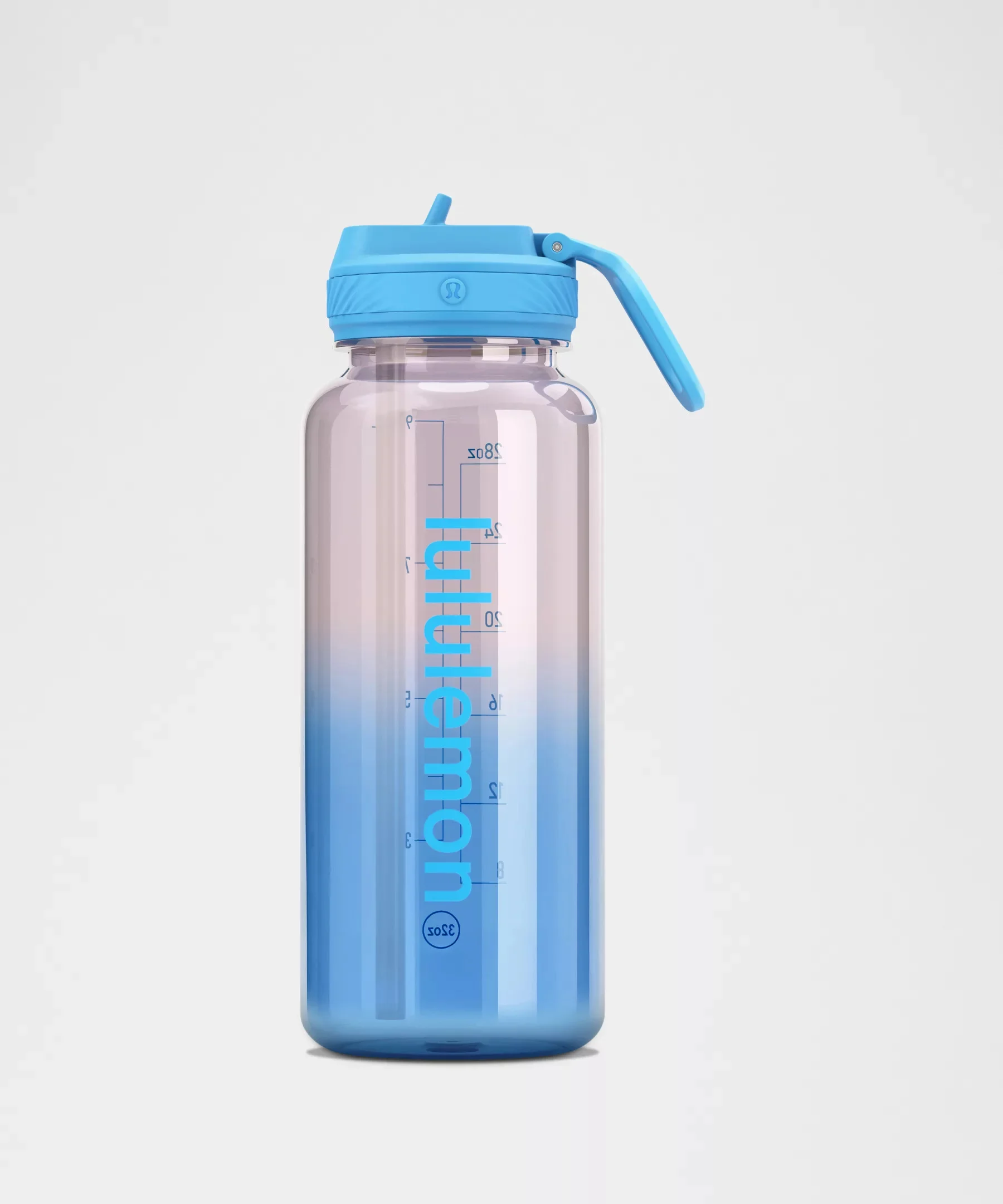Back to Life Clear Bottle 32oz *Straw Lid - 1