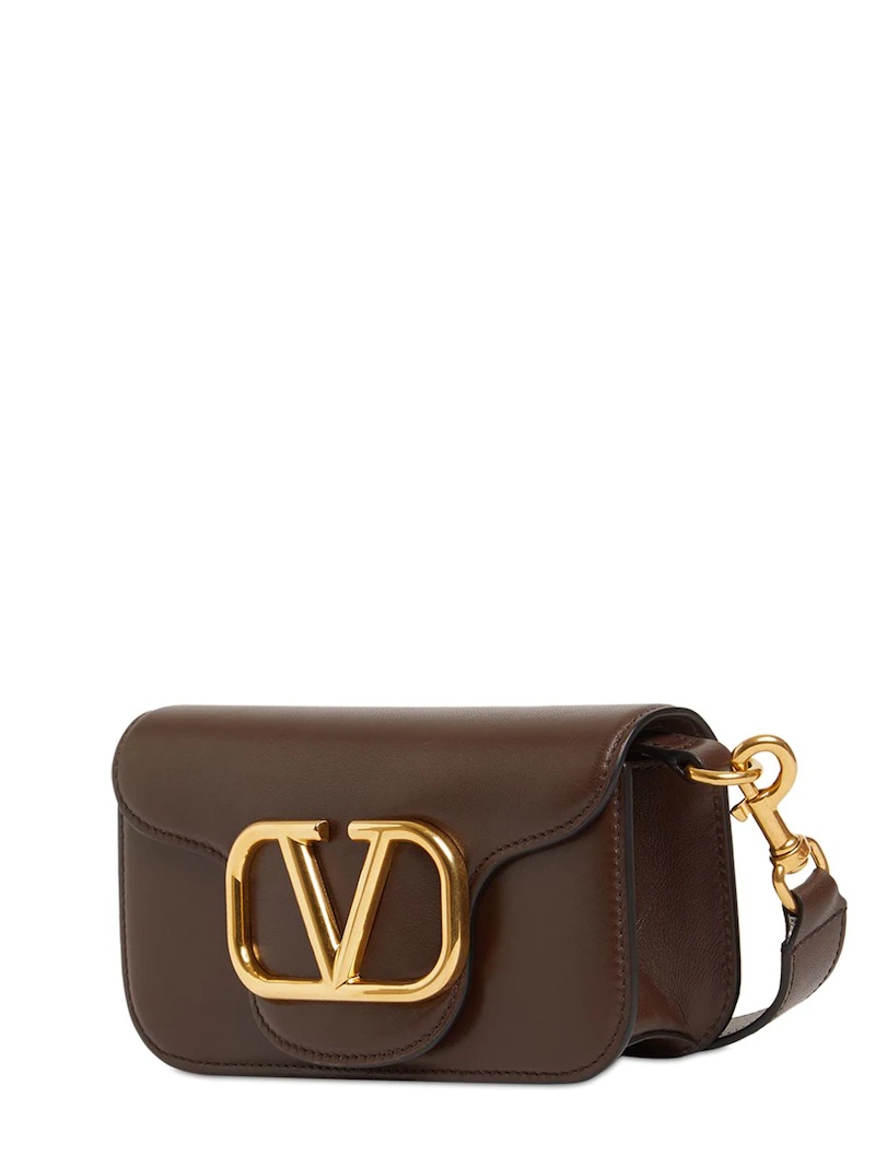 MINI LOCÒ LEATHER CROSSBODY BAG - 4