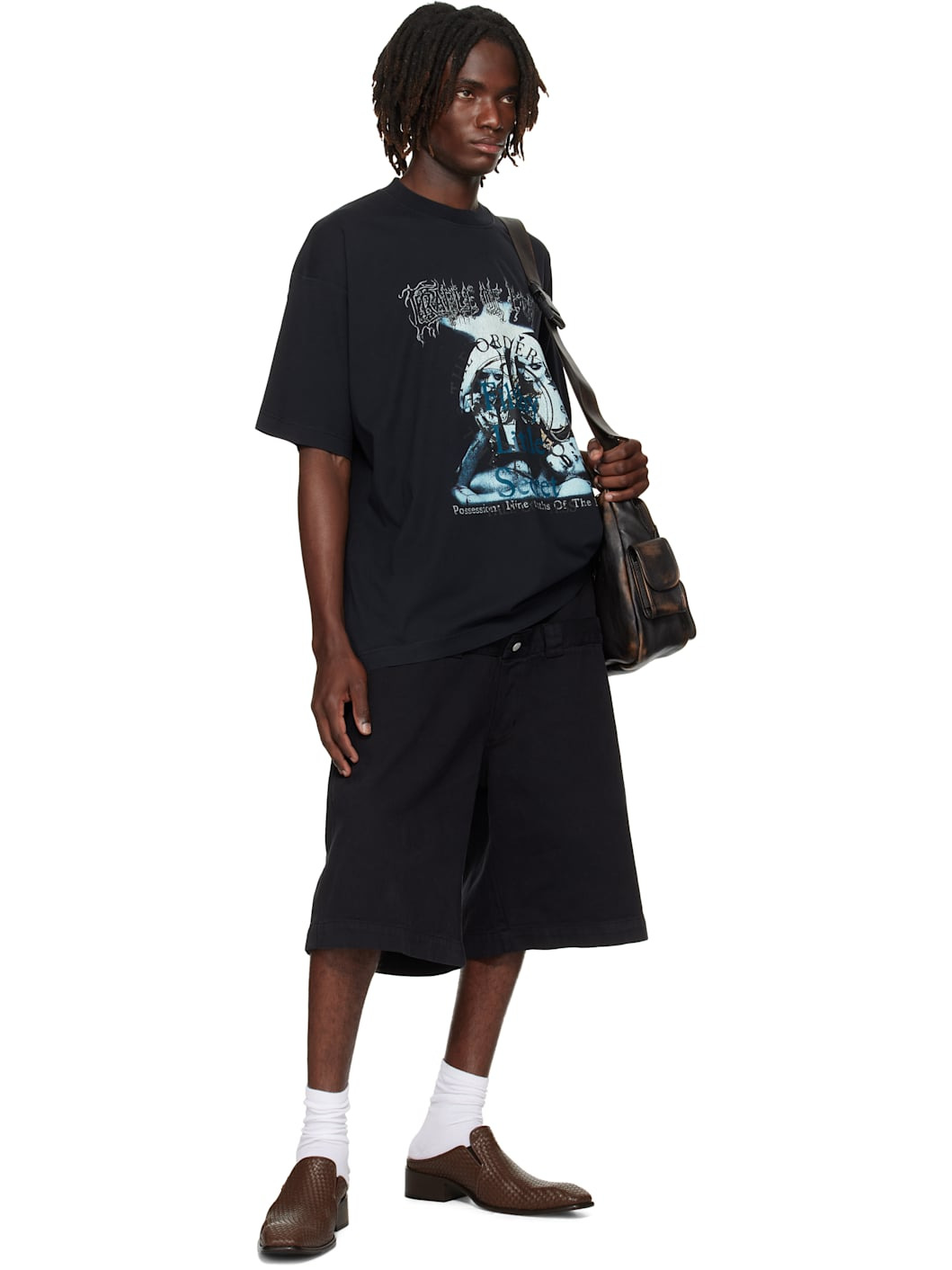 Black Cradle of Filth 'Filthy Secret' Oversized T-Shirt - 4