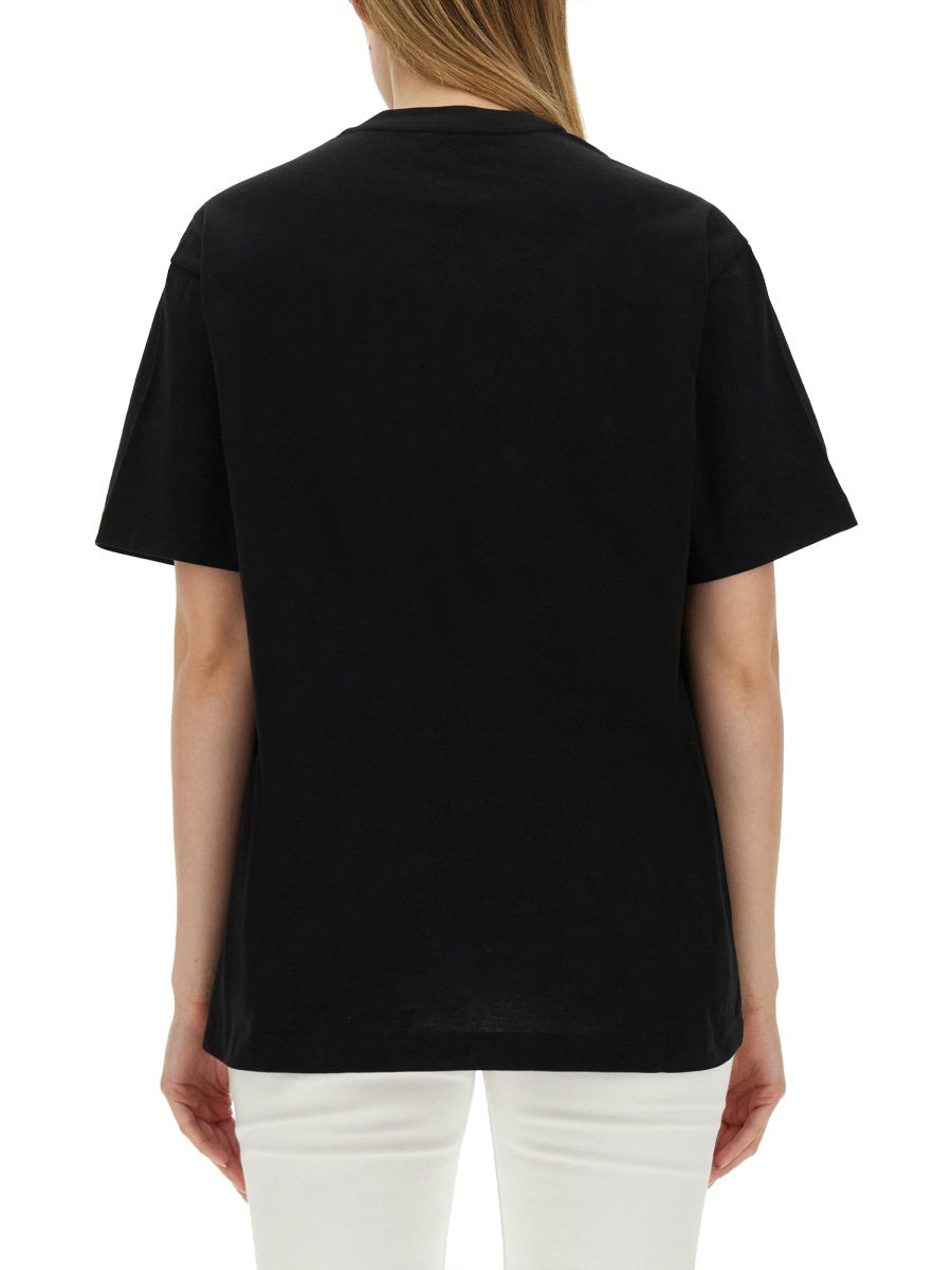 Etro Women T-Shirt With Pegasus Embroidery - 3