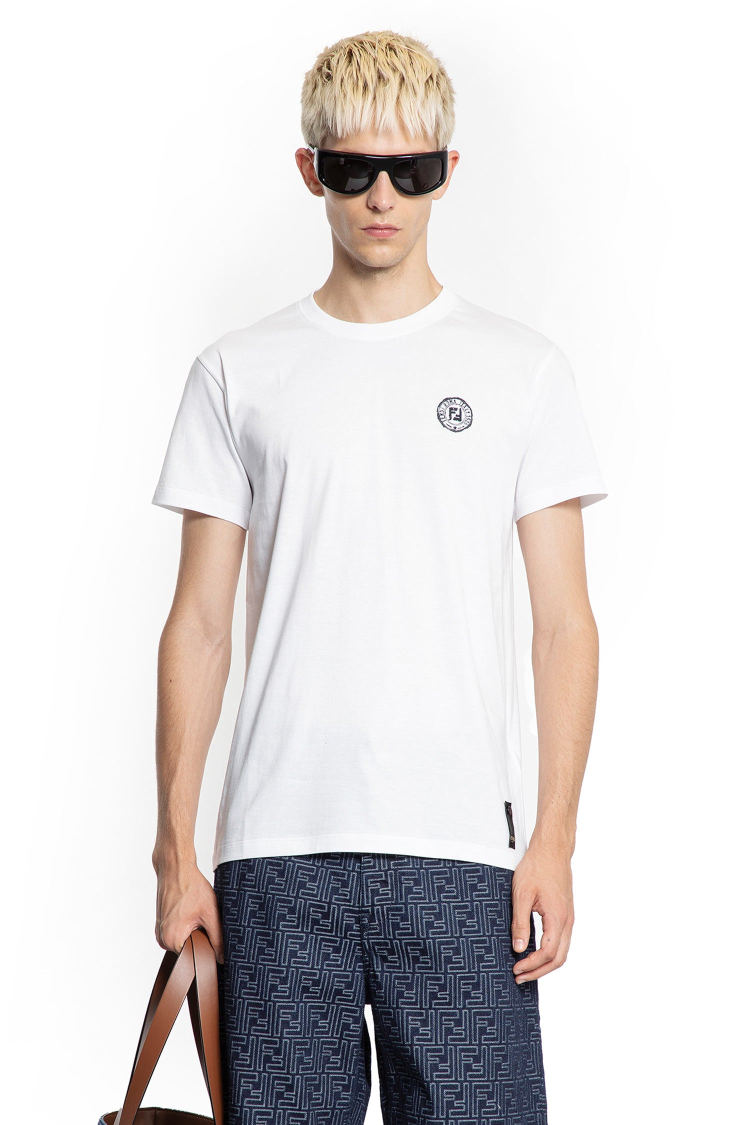 Ff-Stamp-Cotton-T-Shirt - 5