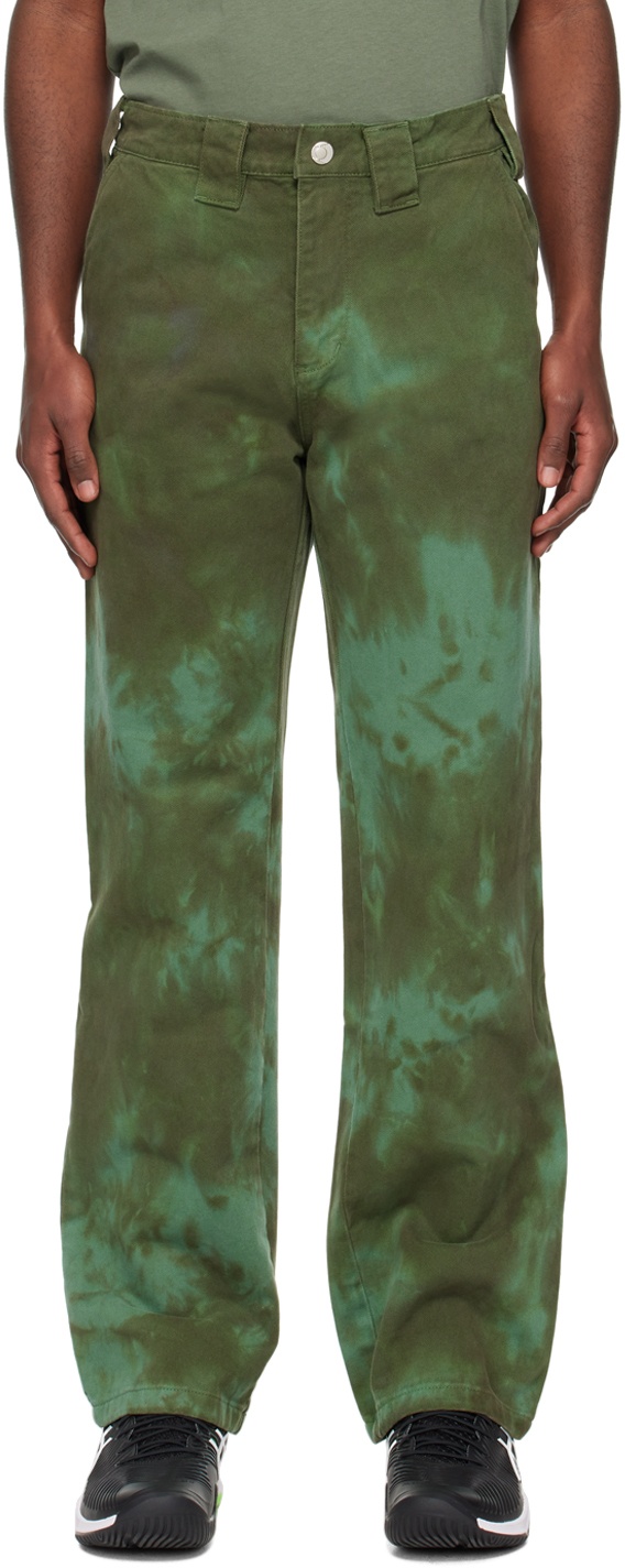 AFFXWRKS Green Duty Trousers | REVERSIBLE