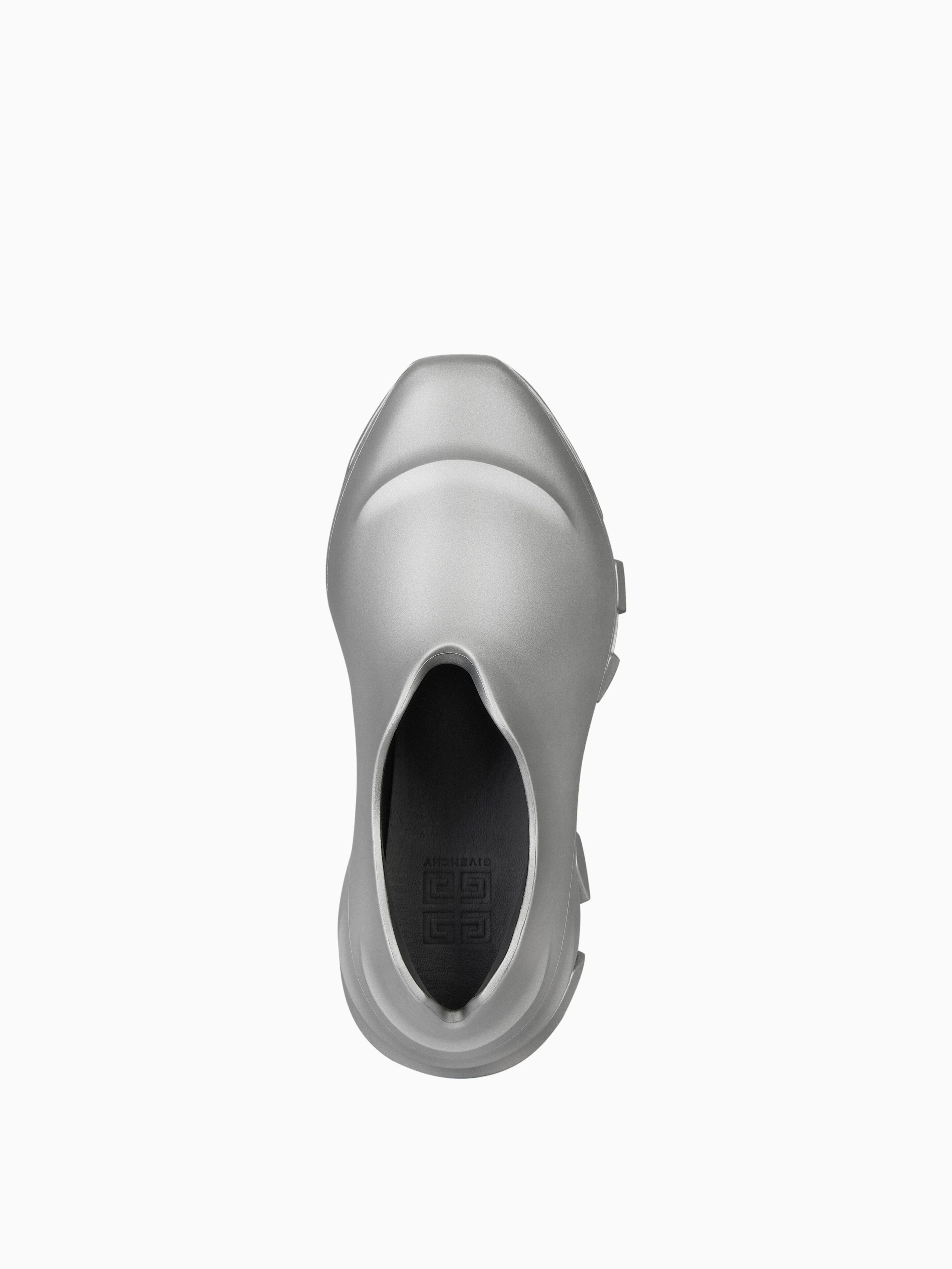 MONUMENTAL MALLOW LOW SHOES IN REFLECTIVE RUBBER - 4