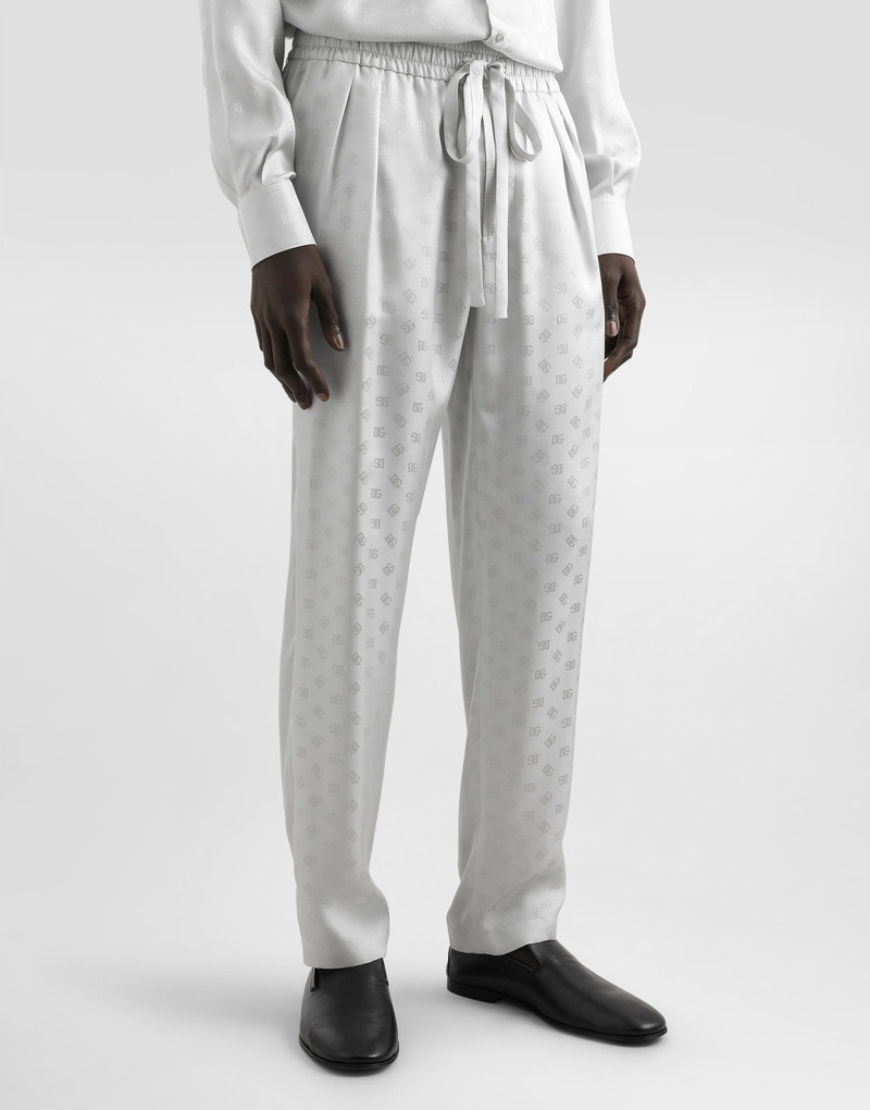 Dolce & Gabbana DG logo jacquard jogging trousers outlook