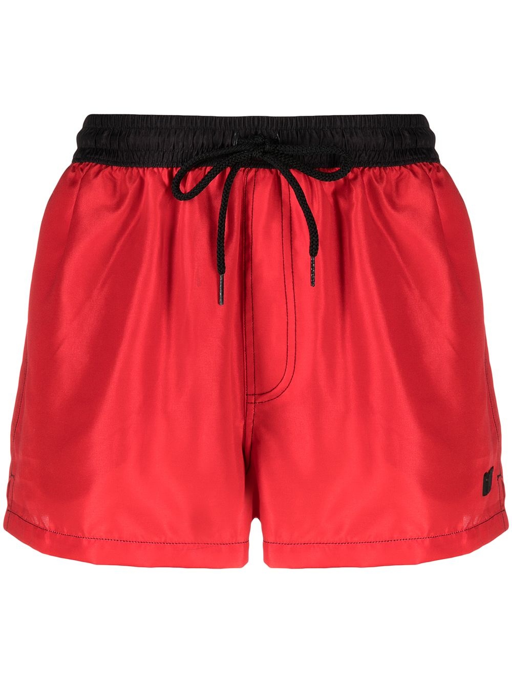 two-tone swim shorts - 1