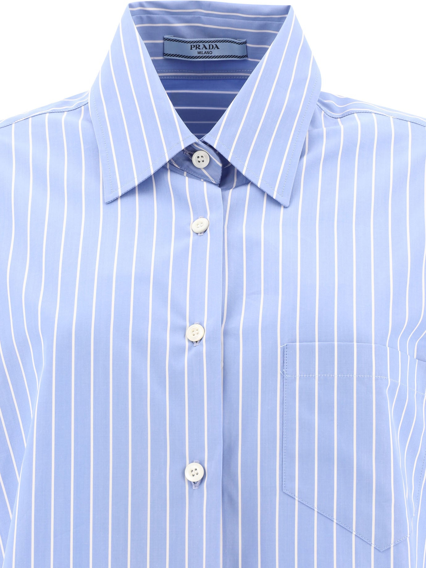 Prada Striped Poplin Shirt - 3