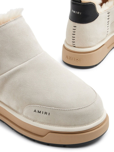 AMIRI Malibu shearling ankle boots outlook