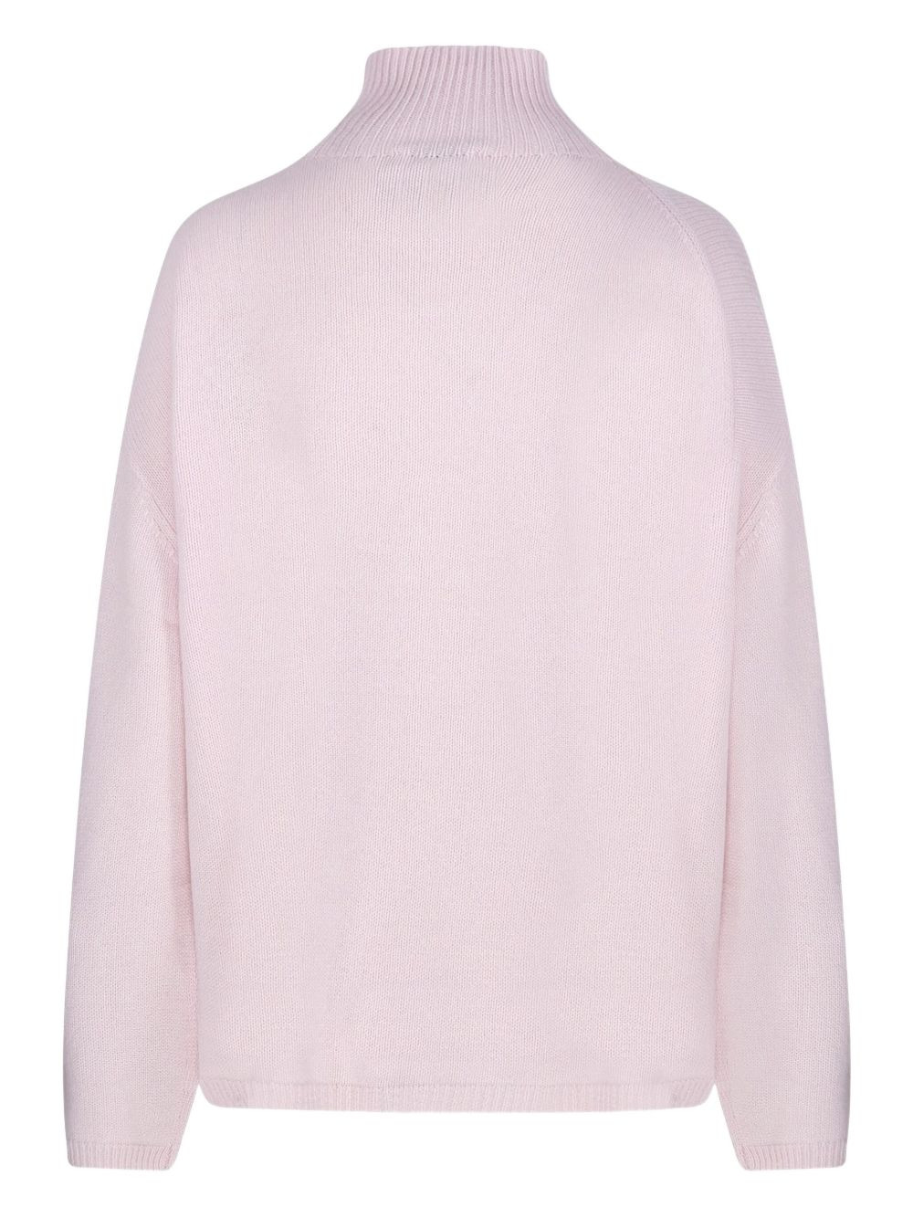 high-neck cashmere sweater - 2