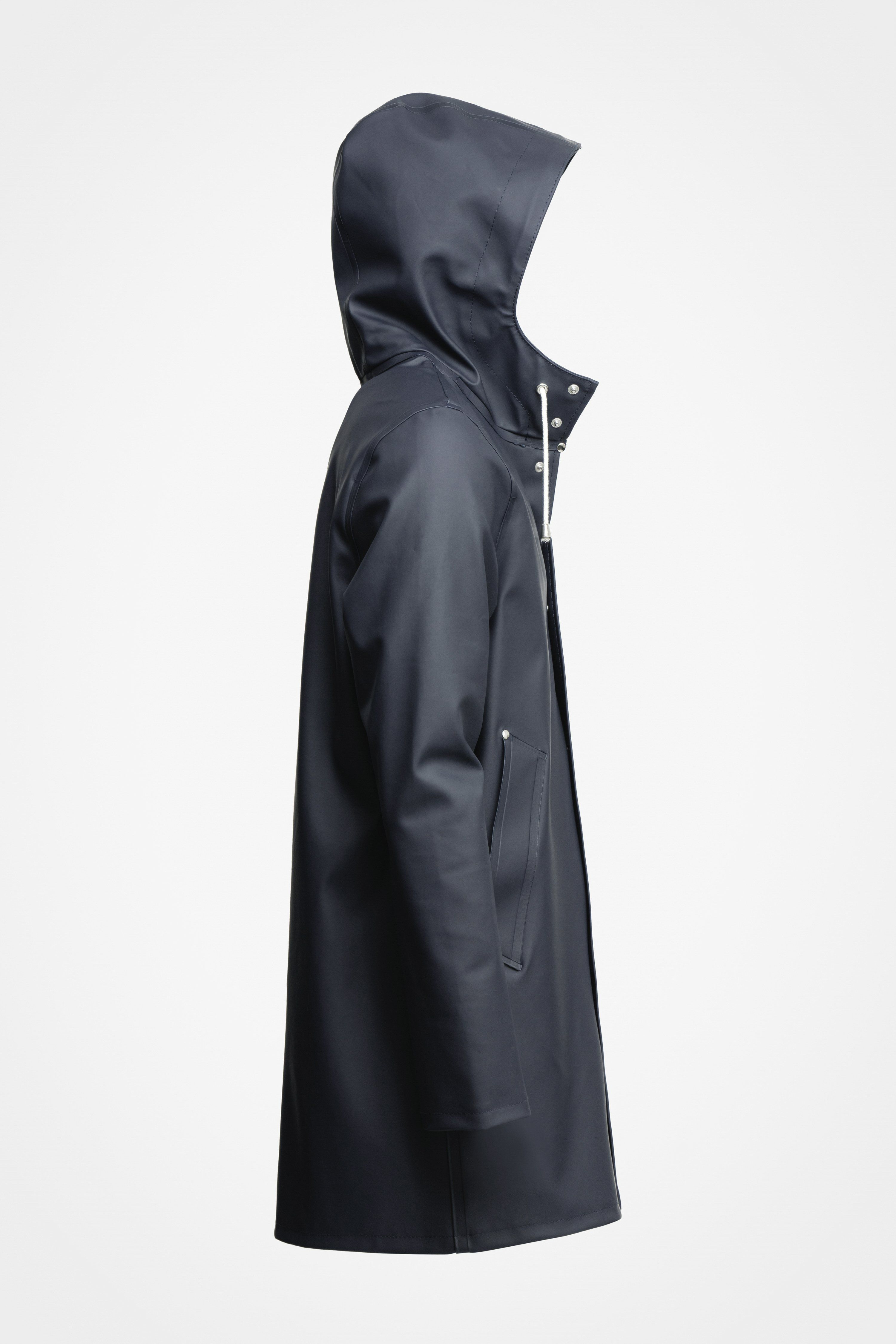 Stockholm Raincoat Navy - 8