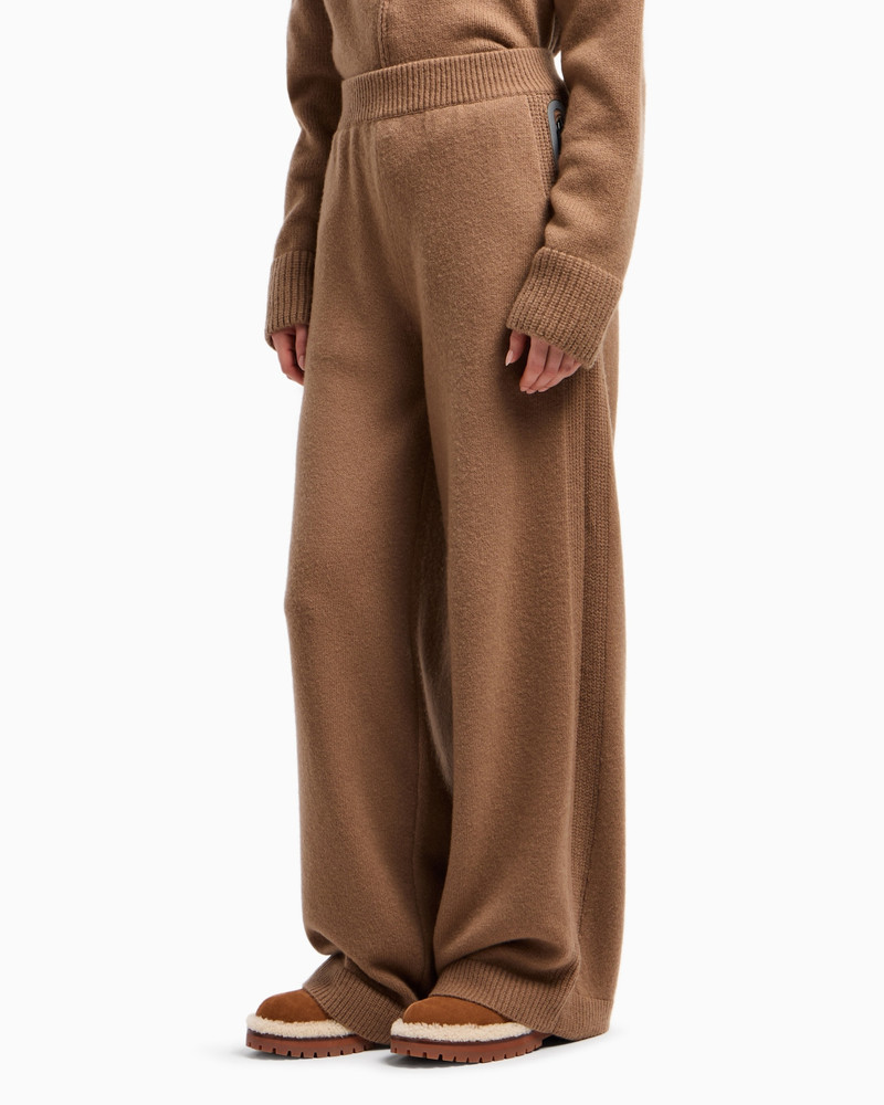 GIORGIO ARMANI GIORGIO ARMANI NEVE WIDE TROUSERS IN A VIRGIN WOOL AND CASHMERE BLEND outlook