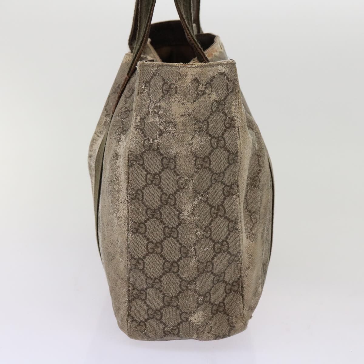 GUCCI GG Supreme Tote Bag Pvc Beige - 4