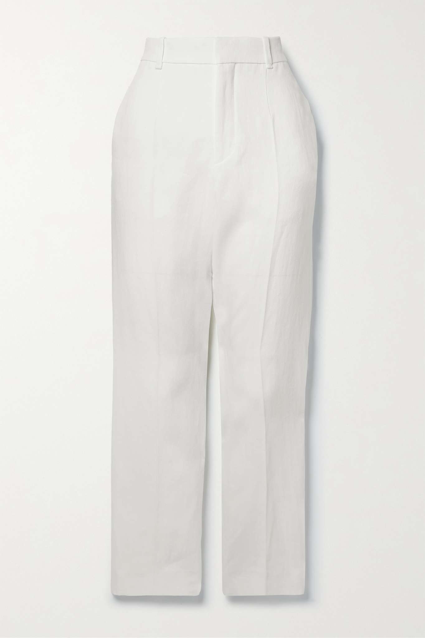 Linen tapered pants - 1