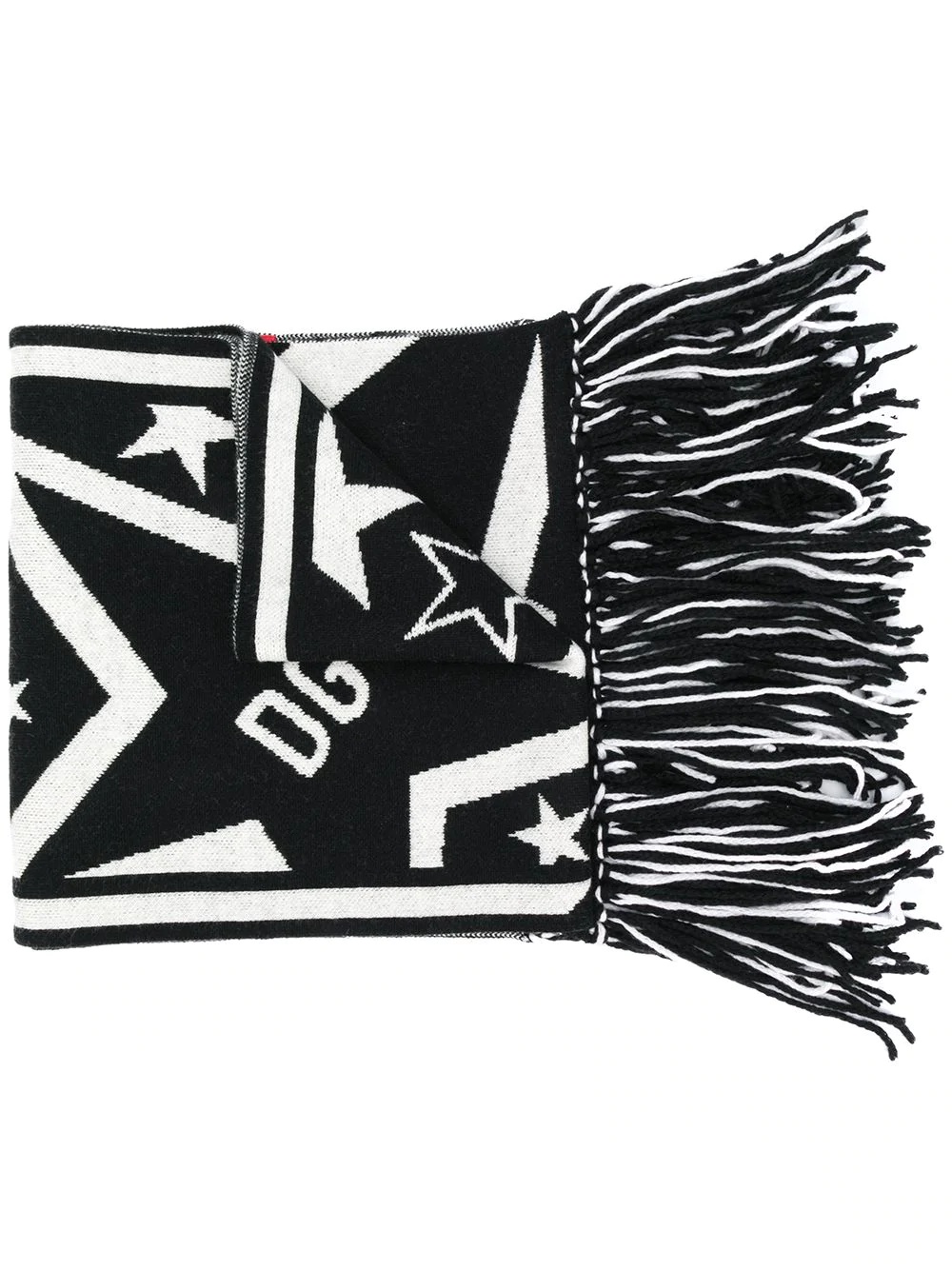 DG Star fringed scarf - 1