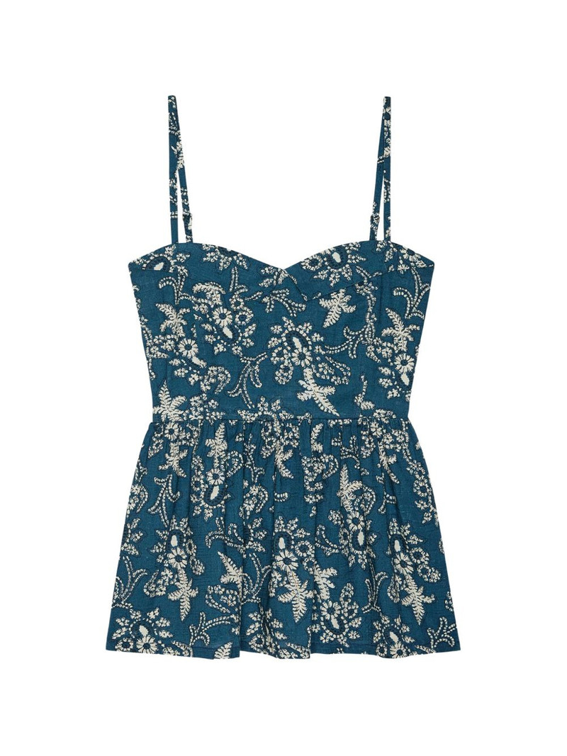 The Verse peplum top 1