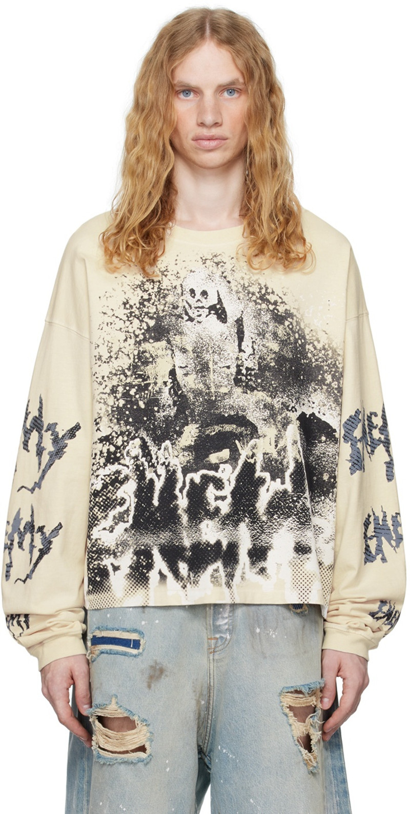 RRR123 Off-White Theatre CVA T-shirt outlook