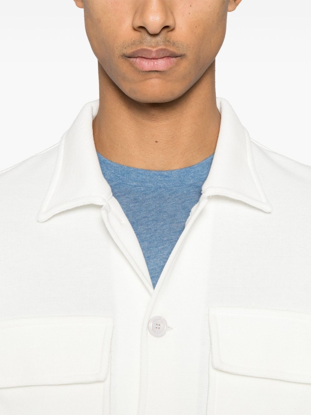 cotton shirt jacket - 5