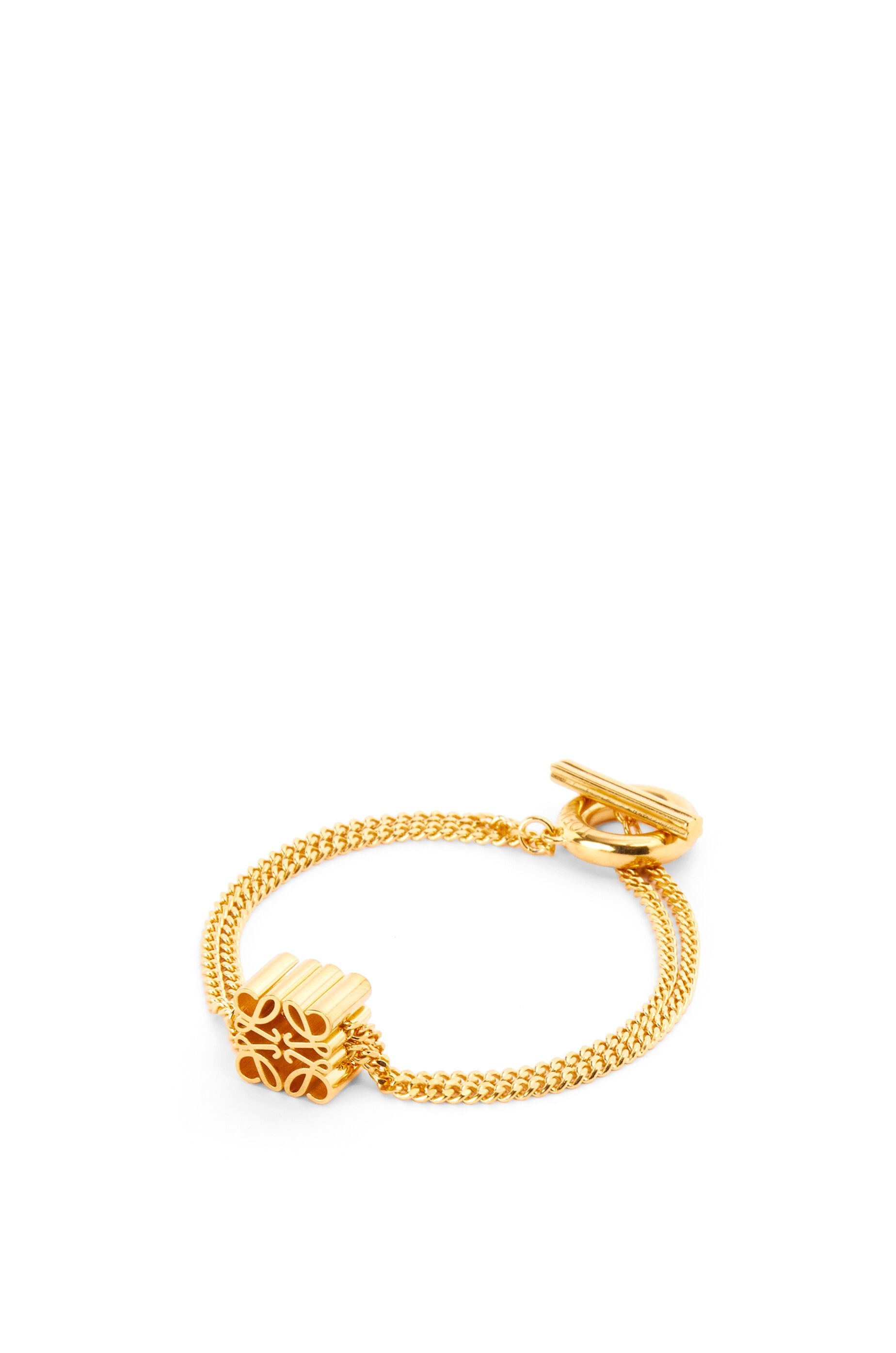 Single Anagram bracelet in sterling silver - 1