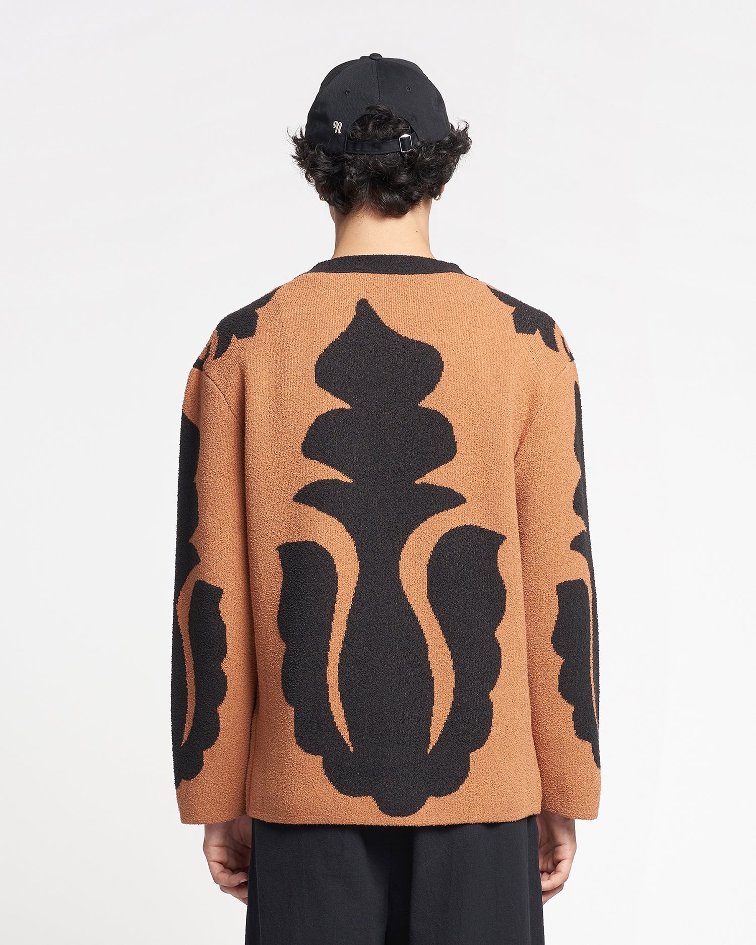 Terry-Jacquard Cardigan - 3
