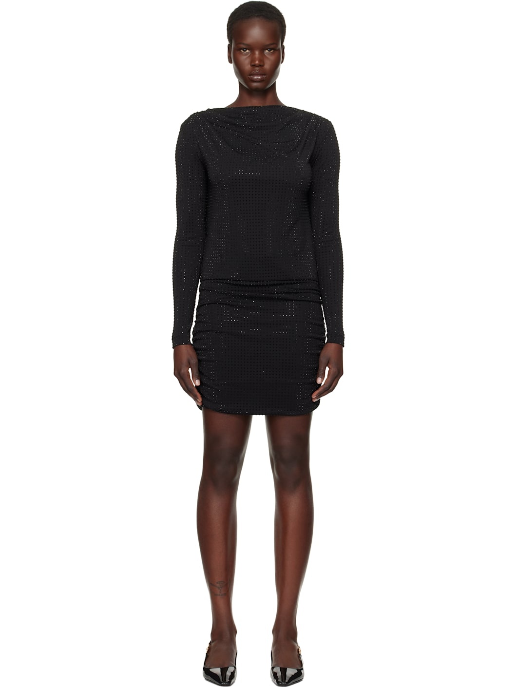Black Crystal Minidress - 1