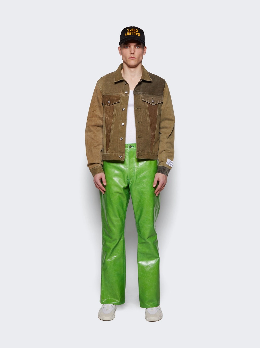 Logan Flare Jean Apple Green - 2