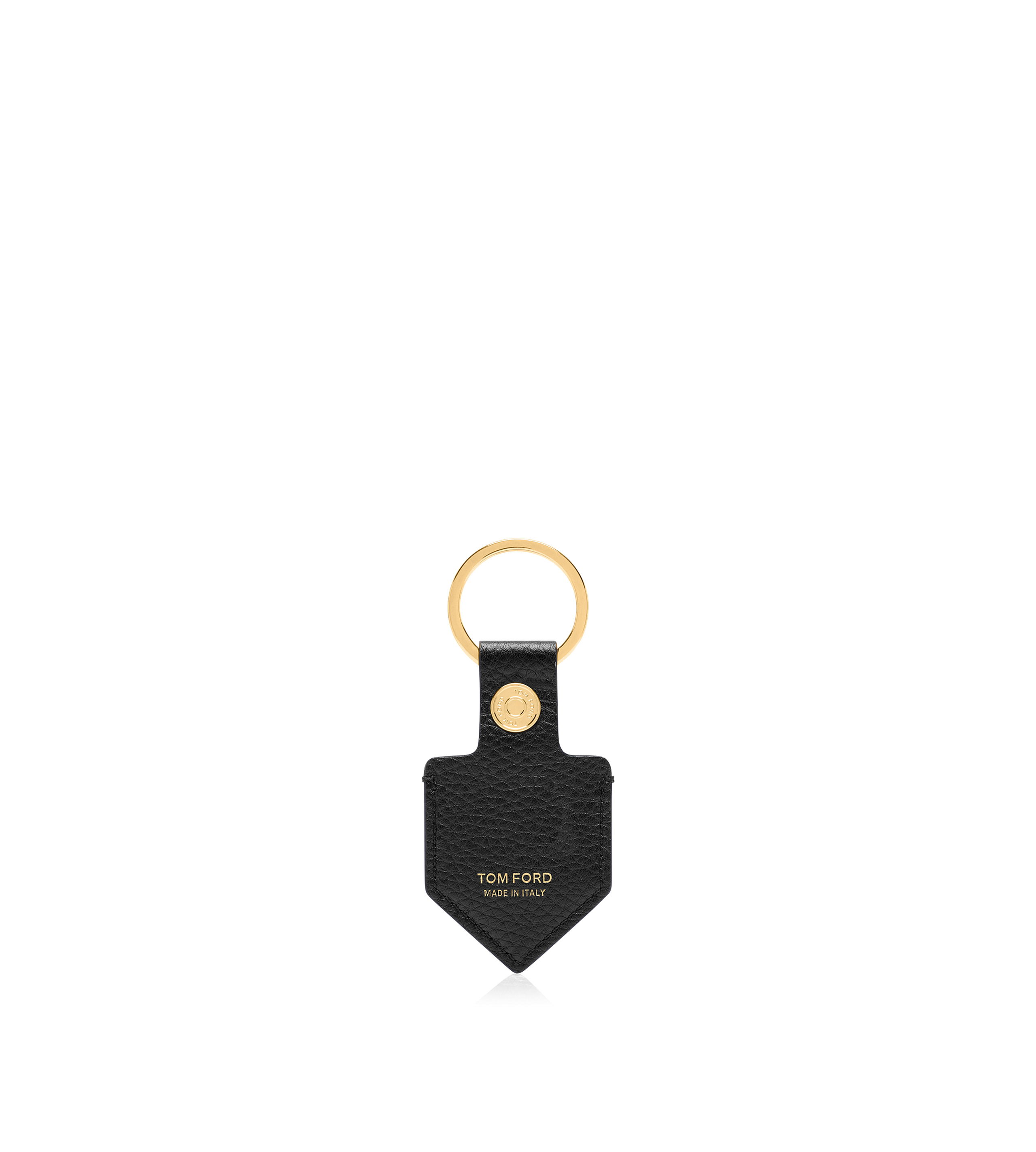 GRAIN LEATHER KEYCHAIN FOR AIRTAG - 2