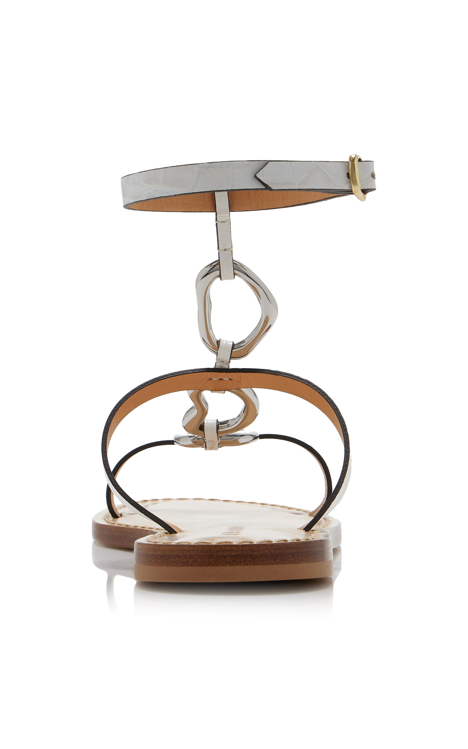 Exclusive Riviera The Bazaruto Leather Sandals white - 6