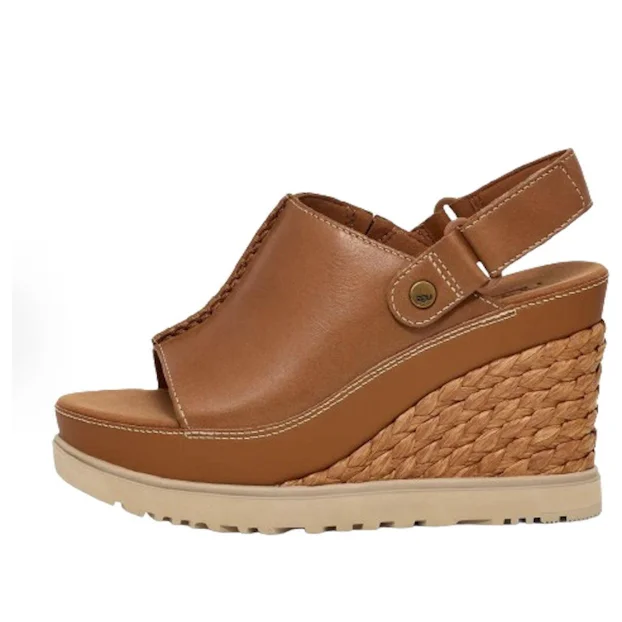 (WMNS) UGG Abbot Adjustable Slide Sandal 'Cognac' 1152668-COG - 1