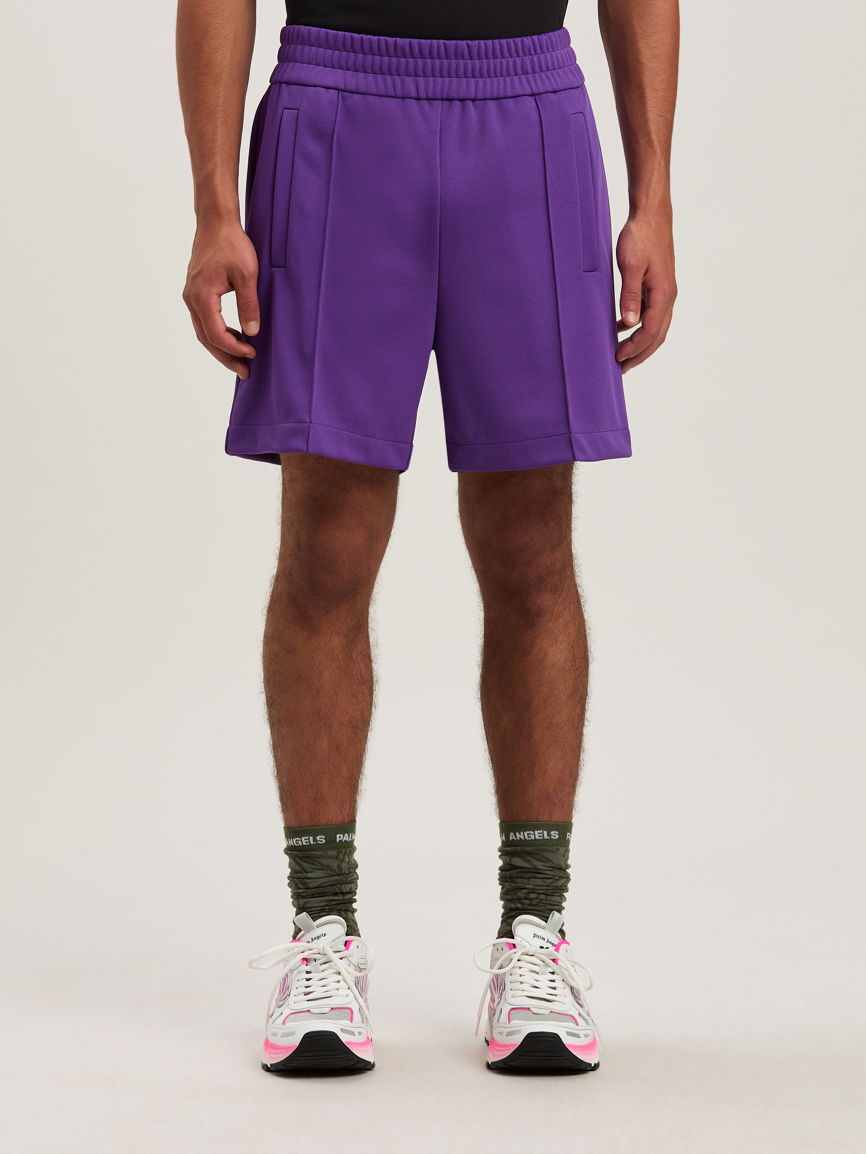Curved Logo Track shorts - 3