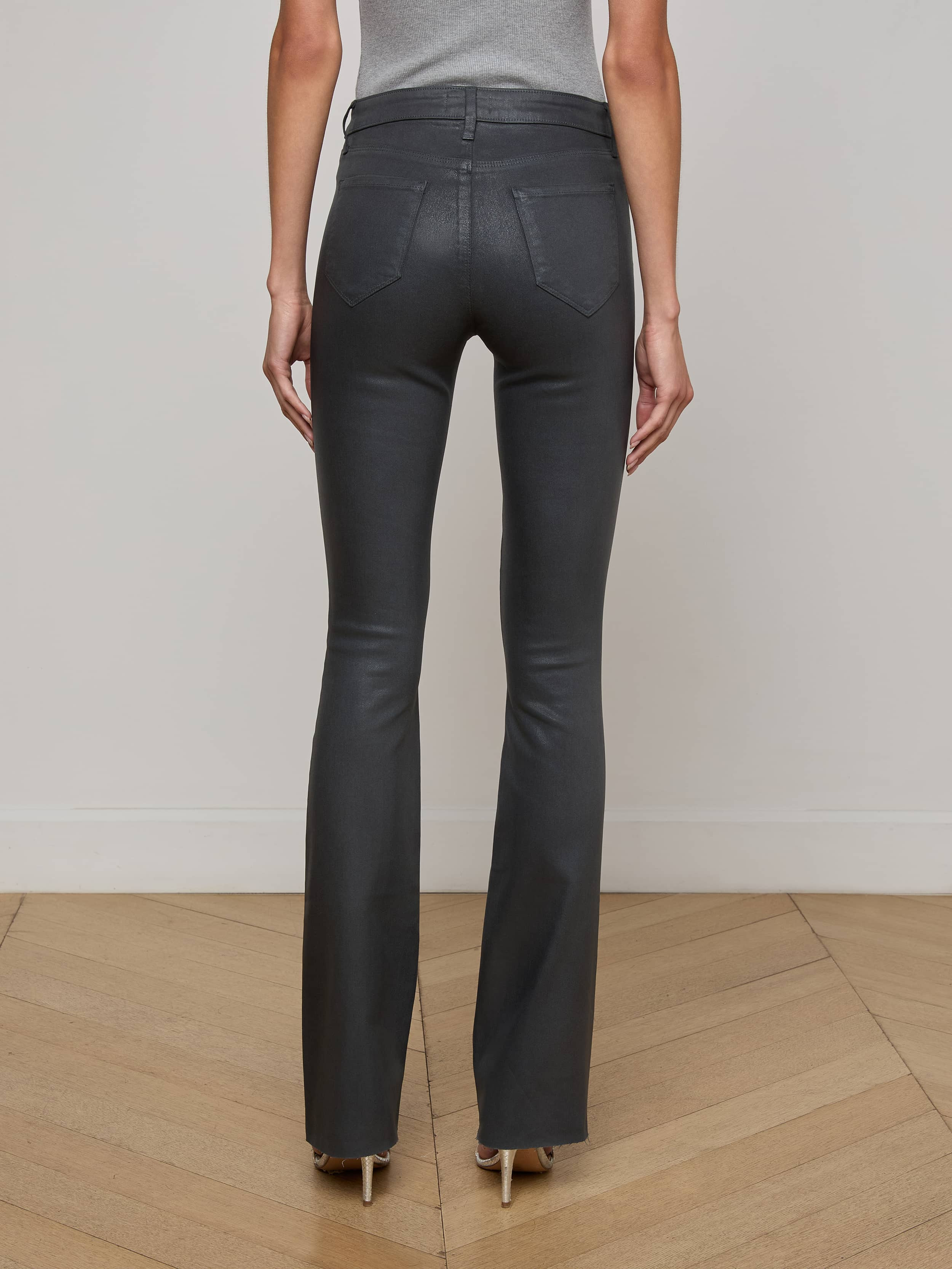 Ruth Coated Straight-Leg Jean - 5