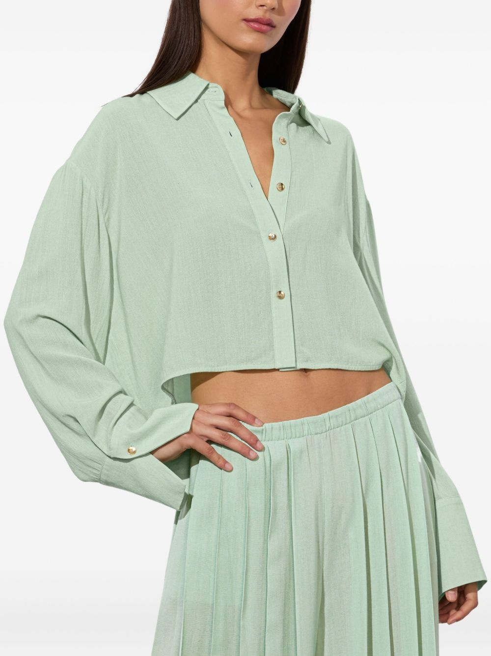 cropped shirt - 5