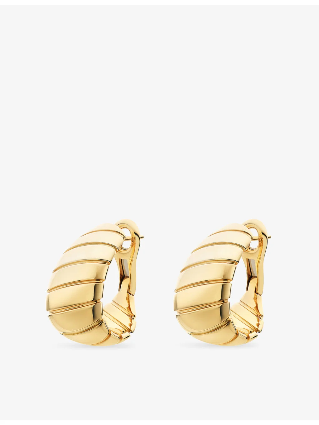 Bvlgari Tubogas 18ct Yellow-Gold Earrings - 1