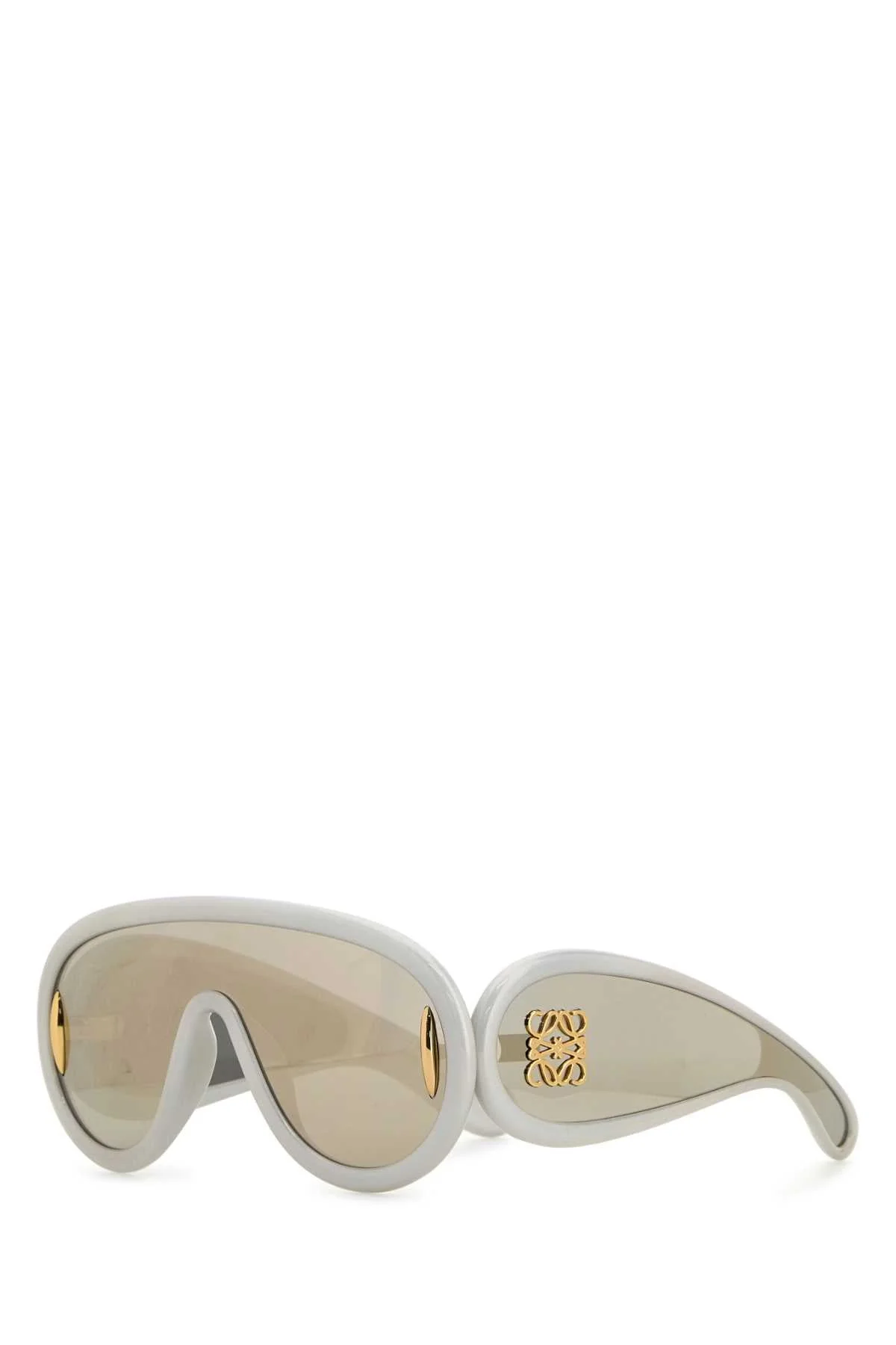 Loewe Women Light Grey Acetate Loewe Paula’S Ibiza Wave Mask Sunglasses - 1