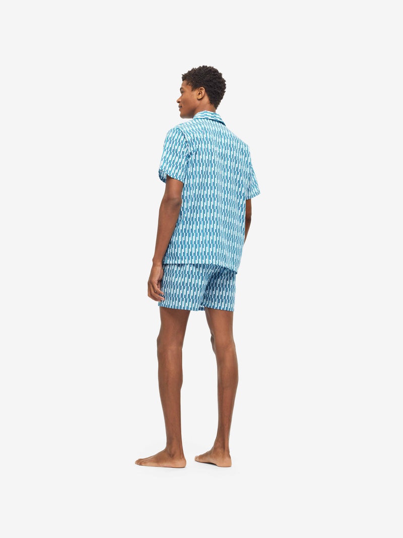 Men's Short Pyjamas Ledbury 53 Cotton Batiste Multi - 4