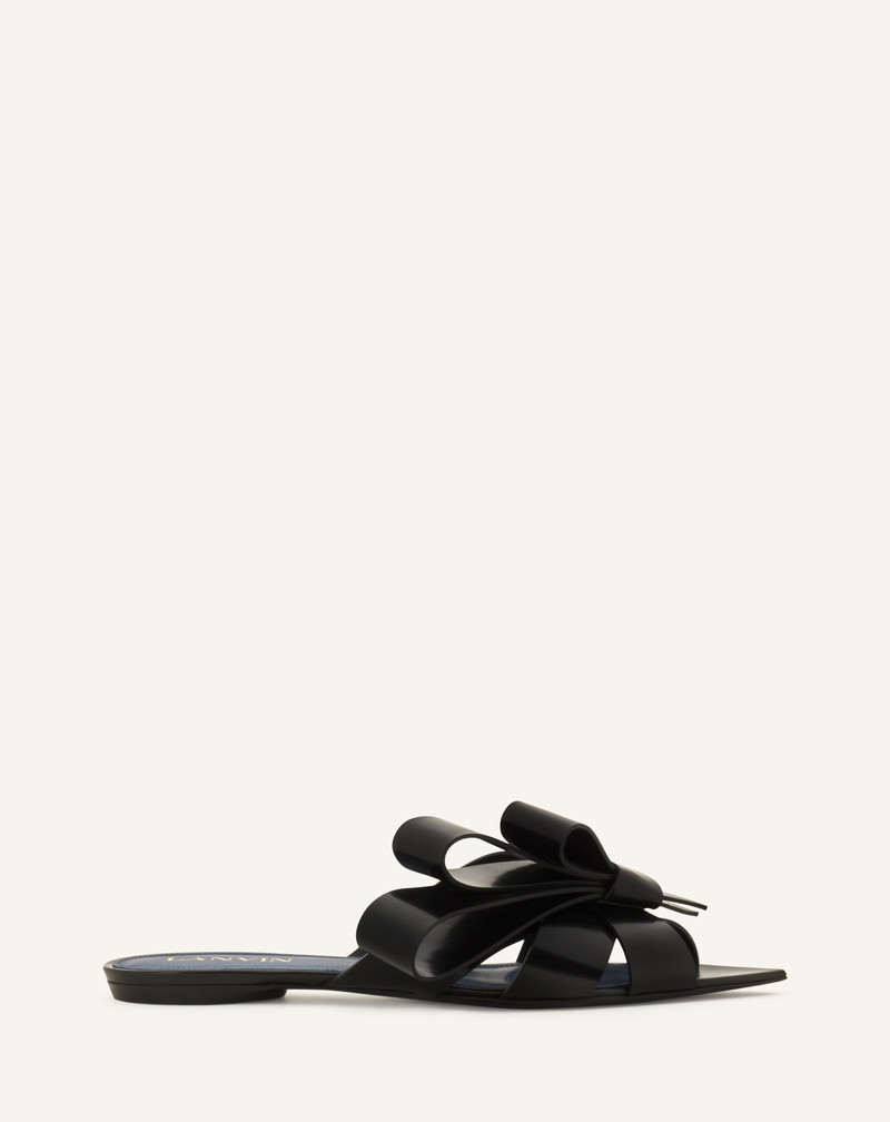 CADEAU MULE FLATS IN LEATHER 1