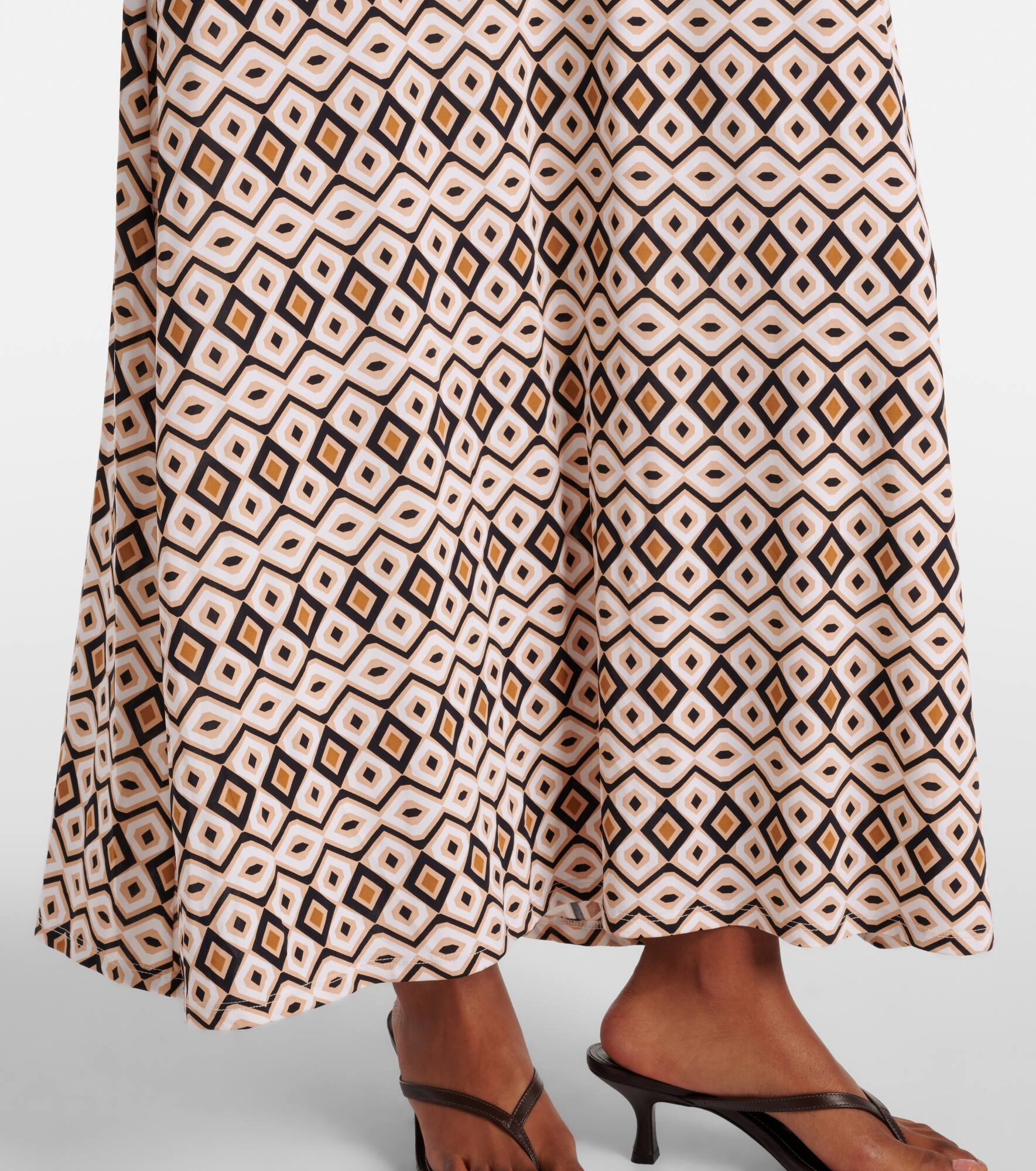 Miki printed maxi dress - 5