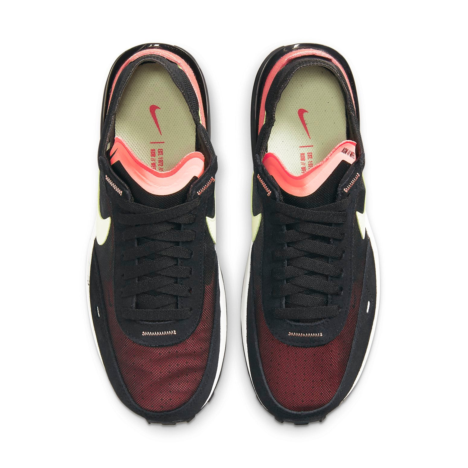 (WMNS) Nike Waffle One 'Black Magic Ember' DC2533-002 - 4
