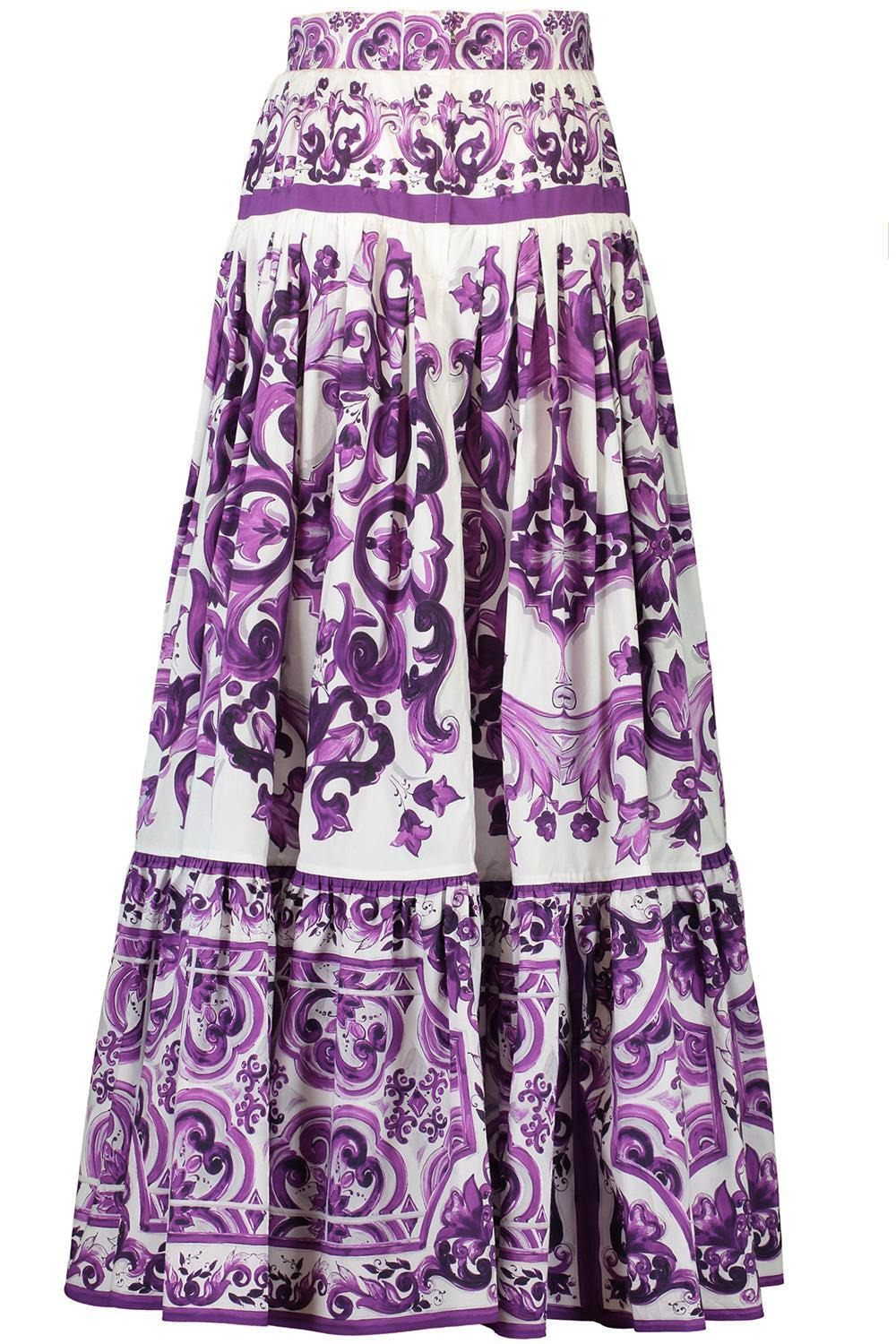 Maiolica Maxi Skirt - 5