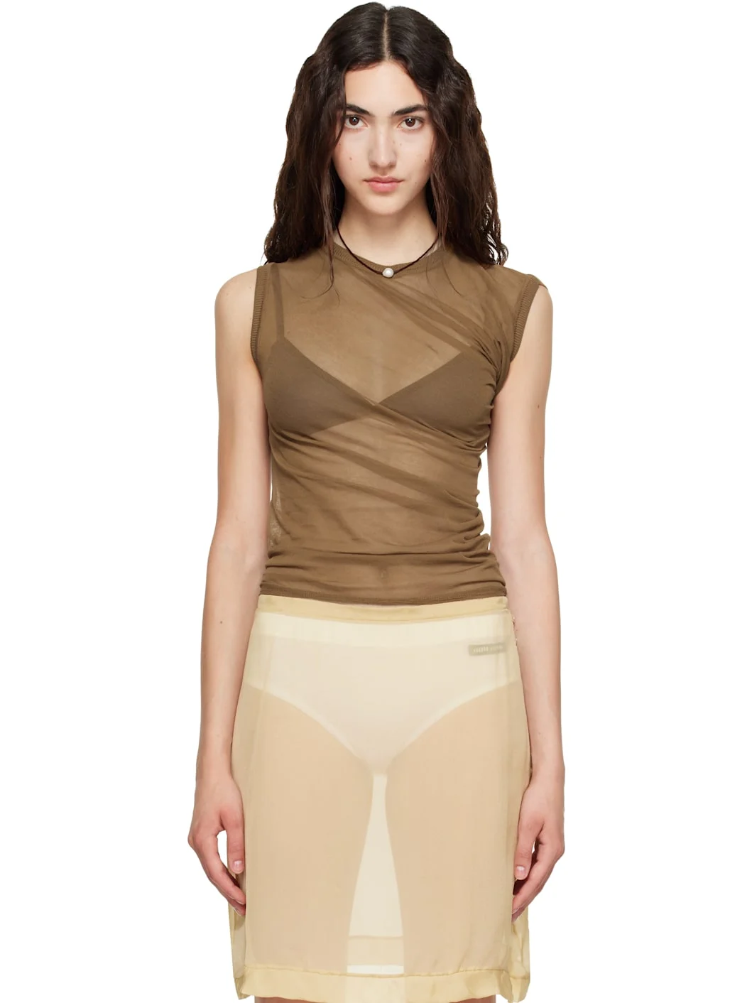 Brown Raven II Top - 1