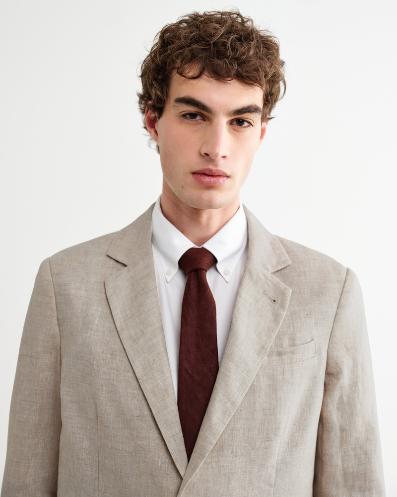 Wax London Pavillion - Merlot Linen Tie outlook