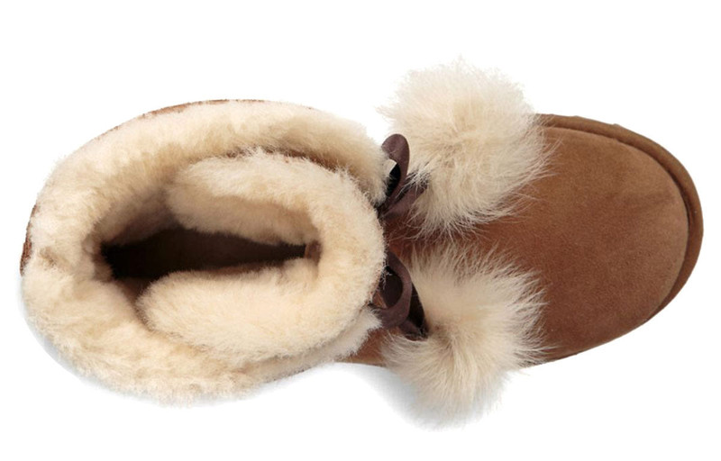 UGG (WMNS) UGG Gita Snow Boots Brown 1018517-CHE outlook