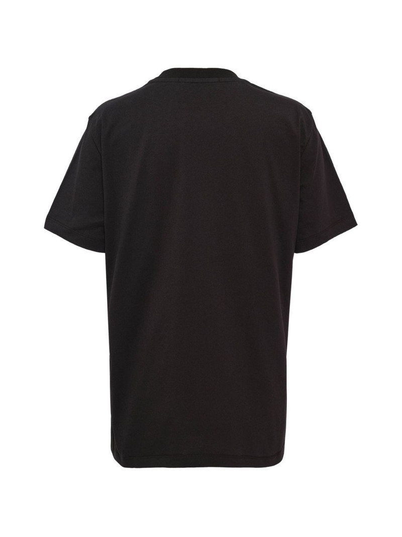 MSGM floral logo T-shirt outlook