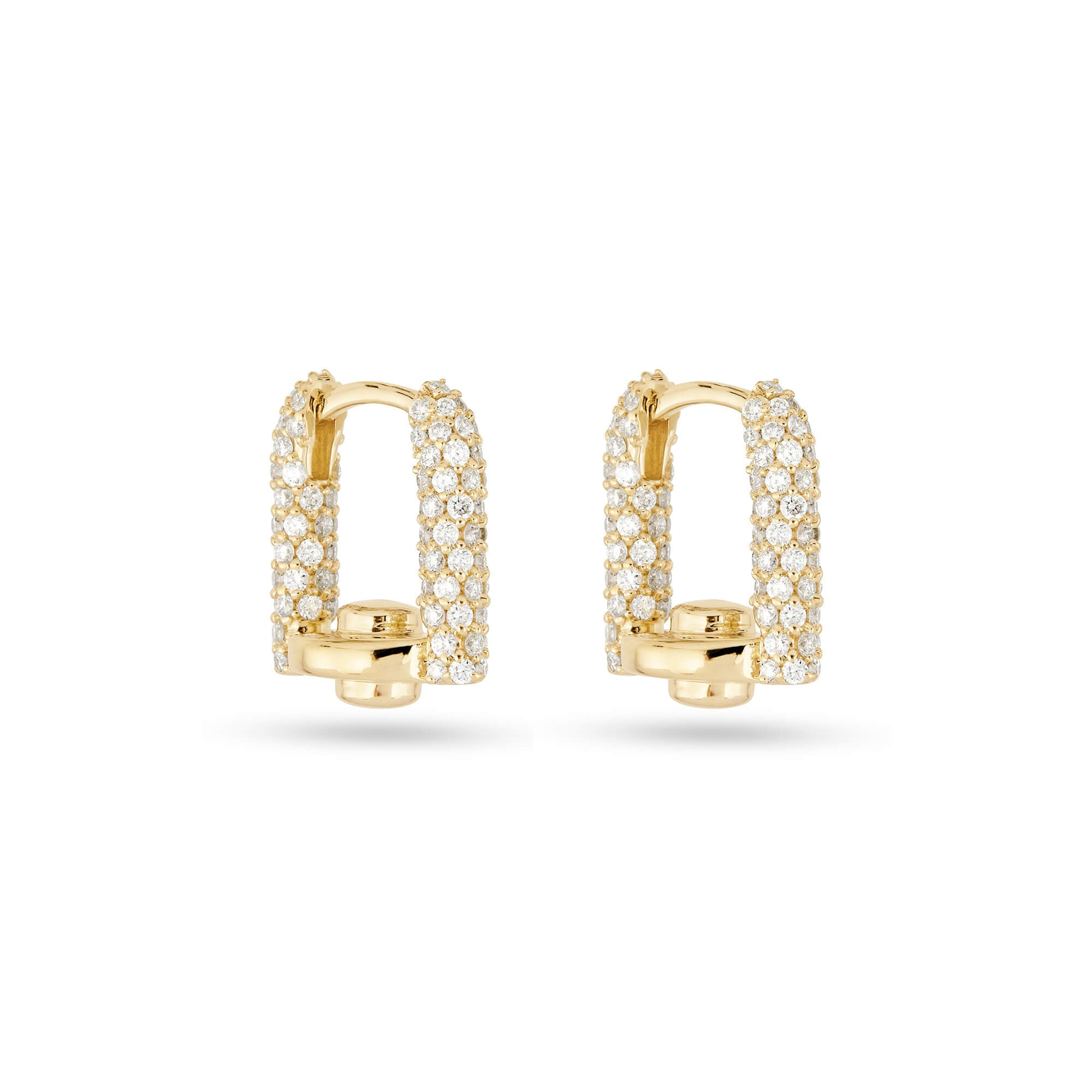 Half Starboard Diamond Earrings - 3